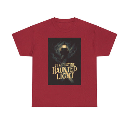 St. Augustine Haunted Lighthouse Florida Shirt – Stormy Night Dark Tourism Tee | Car, RV, and Motorcycle Adventure Tees