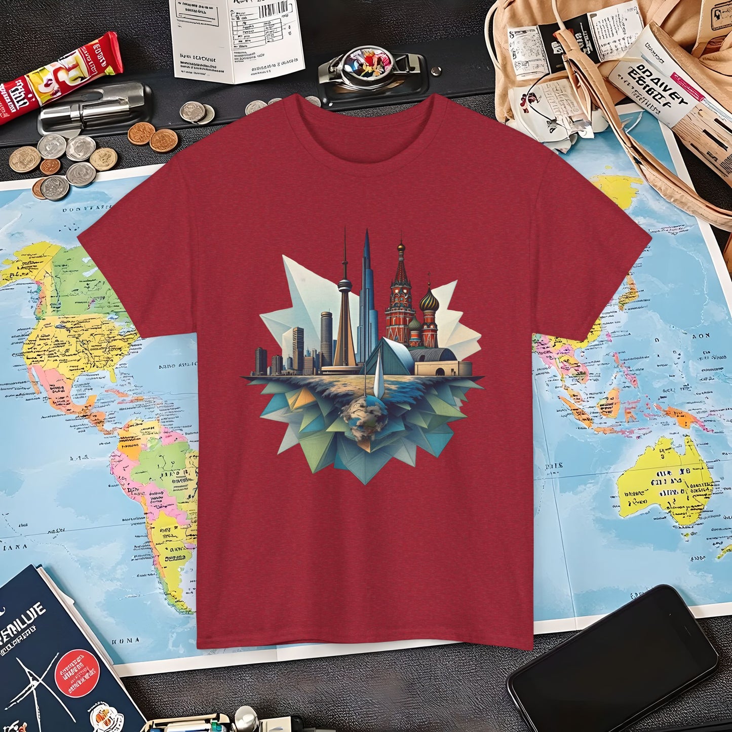 Urban Geometry Air Travel T-Shirts | Jetsetter, Airport, and International Flight Tees