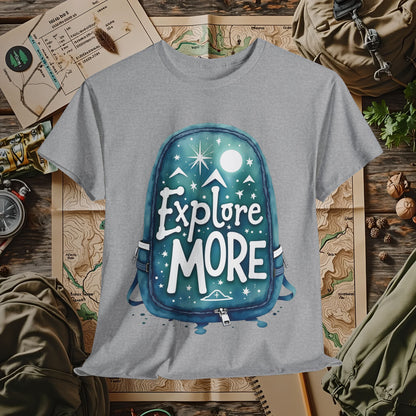 Explore More Outdoor Adventure T-Shirts | Camping, Hiking, Rafting & Kayaking Tees for Nature Lovers