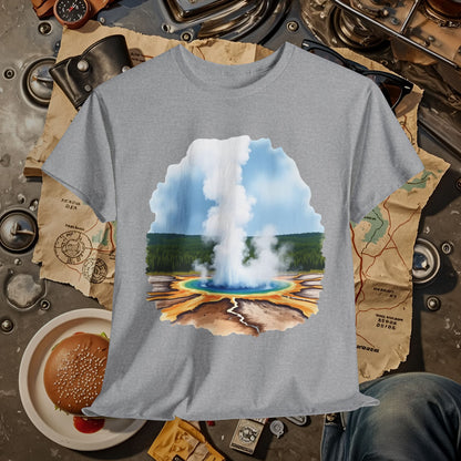 Yellowstone Wonder Road Trip & Vehicle Travel T-Shirts | Car, RV, and Motorcycle Adventure Tees