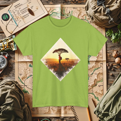 Savannah Journey Outdoor Adventure T-Shirts | Camping, Hiking, Rafting & Kayaking Tees for Nature Lovers