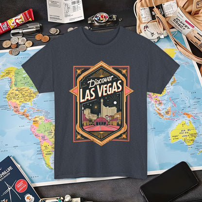 Las Vegas Glamour Air Travel T-Shirts | Jetsetter, Airport, and International Flight Tees