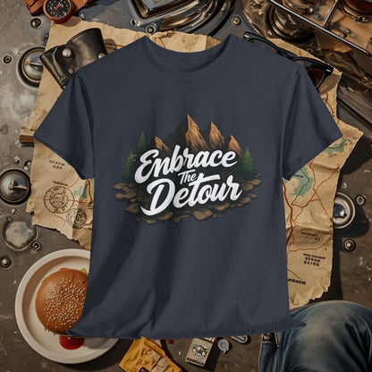 Detour Adventure Road Trip & Vehicle Travel T-Shirts | Car, RV, and Motorcycle Adventure Tees