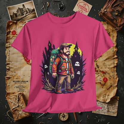 Ghost Hunt Thrillseeker Dark Tourism T-Shirts | Hauntingly Cool Travel Tees for the Morbidly Curious