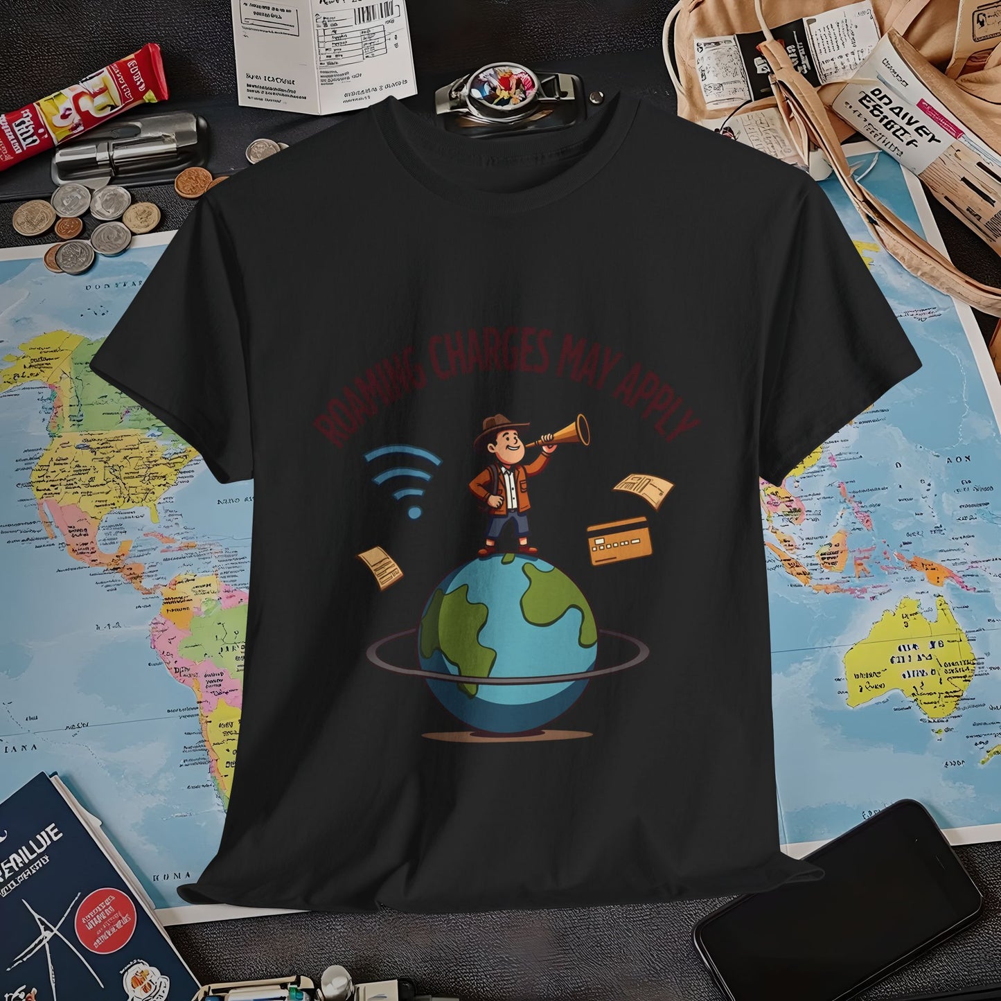 Globe Explorer Air Travel T-Shirts | Jetsetter, Airport, and International Flight Tees