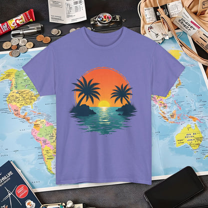 Tropical Escape Air Travel T-Shirts | Jetsetter, Airport, and International Flight Tees