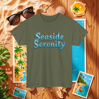 Seaside Bliss Beach Travel T-Shirts | Tropical Vacation & Coastal Lifestyle Tees