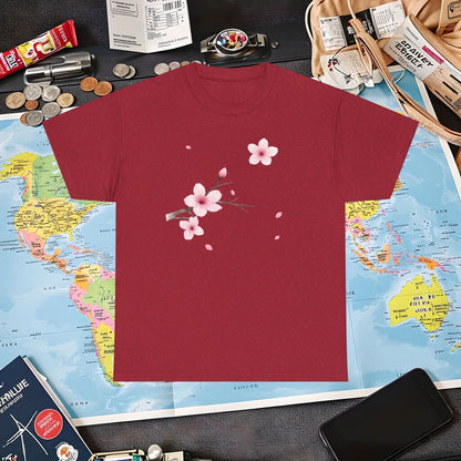Cherry Blossom Air Travel T-Shirts | Jetsetter, Airport, and International Flight Tees