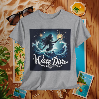 Celestial Waves Beach Travel T-Shirts | Tropical Vacation & Coastal Lifestyle Tees