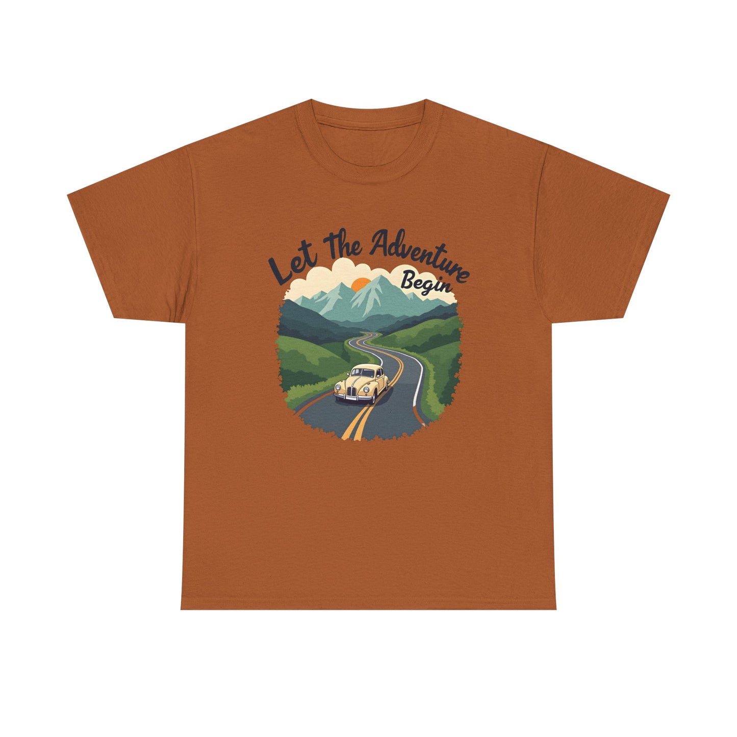 Adventure Awaits Road Trip & Vehicle Travel T-Shirts | Car, RV, and Motorcycle Adventure Tees