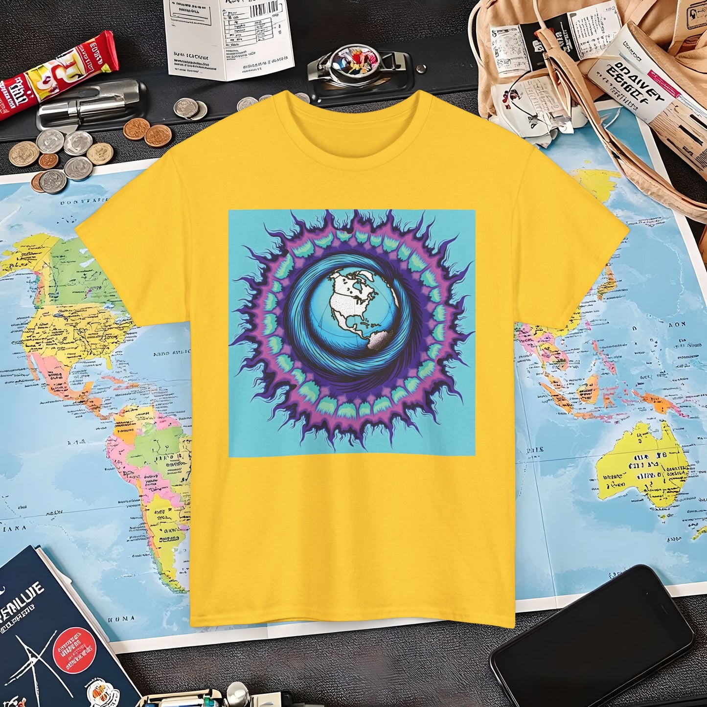 Adventure Aura Air Travel T-Shirts | Jetsetter, Airport, and International Flight Tees