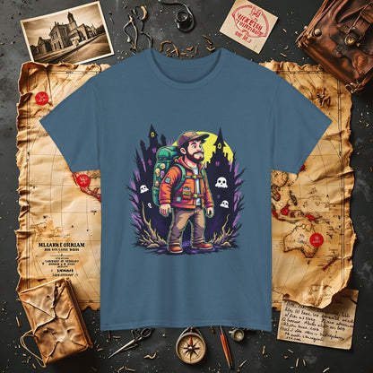 Ghost Hunt Thrillseeker Dark Tourism T-Shirts | Hauntingly Cool Travel Tees for the Morbidly Curious