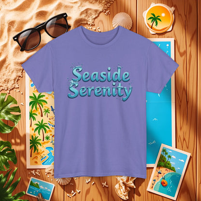 Seaside Bliss Beach Travel T-Shirts | Tropical Vacation & Coastal Lifestyle Tees