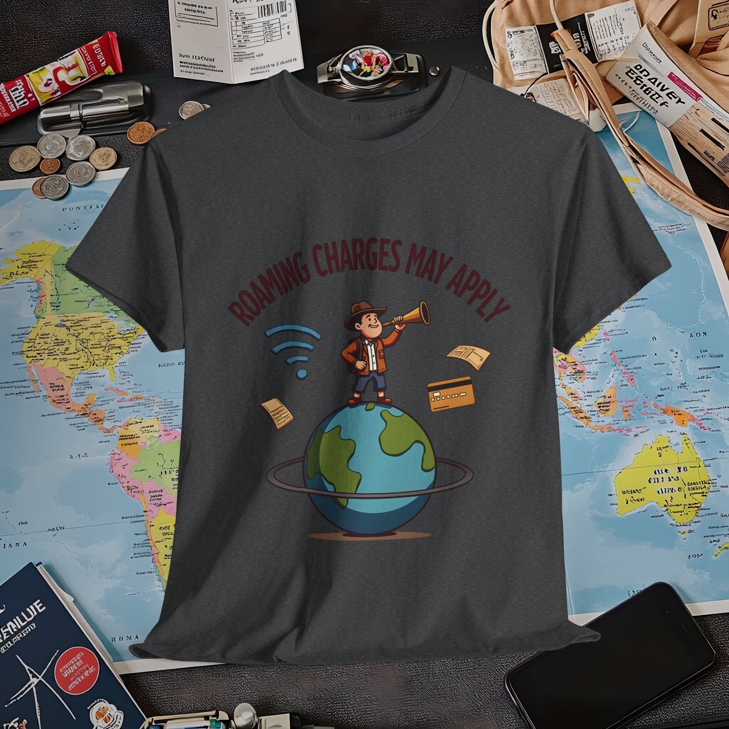 Globe Explorer Air Travel T-Shirts | Jetsetter, Airport, and International Flight Tees