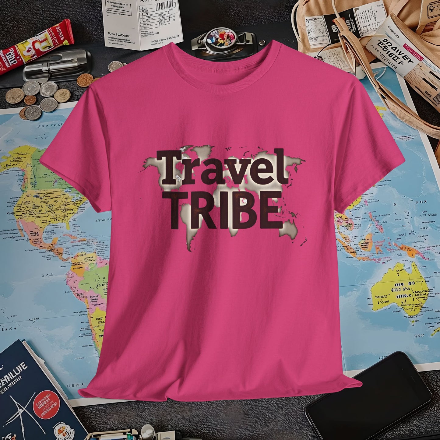 Travel Tribe Globe Air Travel T-Shirts | Jetsetter, Airport, and International Flight Tees