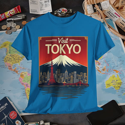 Visit Tokyo Air Travel T-Shirts | Jetsetter, Airport, and International Flight Tees