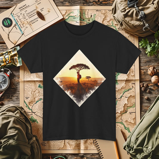 Savannah Journey Outdoor Adventure T-Shirts | Camping, Hiking, Rafting & Kayaking Tees for Nature Lovers