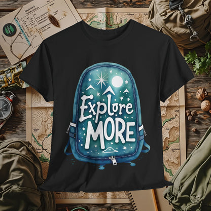 Explore More Outdoor Adventure T-Shirts | Camping, Hiking, Rafting & Kayaking Tees for Nature Lovers