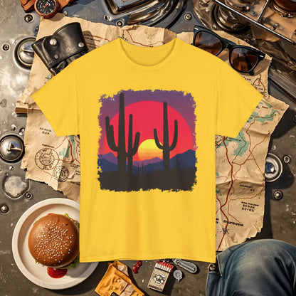 Desert Mirage Road Trip & Vehicle Travel T-Shirts | Car, RV, and Motorcycle Adventure Tees