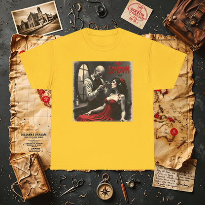 Gothic Barber T-Shirt – Jack the Ripper Era Horror in 1888 London