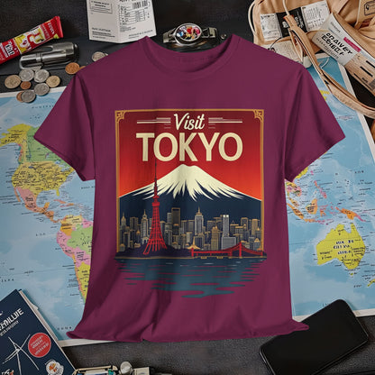 Visit Tokyo Air Travel T-Shirts | Jetsetter, Airport, and International Flight Tees