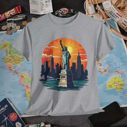 New York Dream Air Travel T-Shirts | Jetsetter, Airport, and International Flight Tees