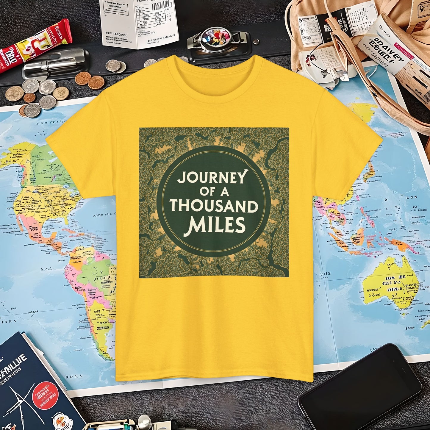 Wanderlust JourneyAir Travel T-Shirts | Jetsetter, Airport, and International Flight Tees