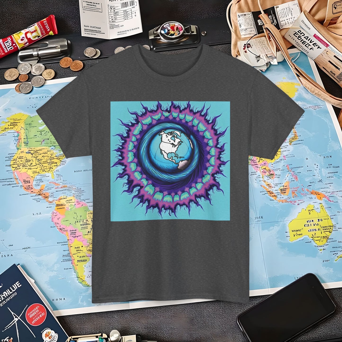 Adventure Aura Air Travel T-Shirts | Jetsetter, Airport, and International Flight Tees