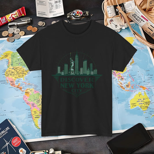 NYC Vintage Travel Air Travel T-Shirts | Jetsetter, Airport, and International Flight Tees