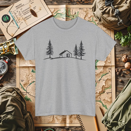 Zen Cabin Outdoor Adventure T-Shirts | Camping, Hiking, Rafting & Kayaking Tees for Nature Lovers