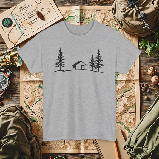 Zen Cabin Outdoor Adventure T-Shirts | Camping, Hiking, Rafting & Kayaking Tees for Nature Lovers