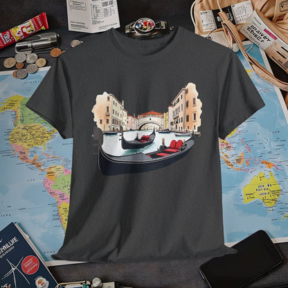 Venetian Romance Air Travel T-Shirts | Jetsetter, Airport, and International Flight Tees