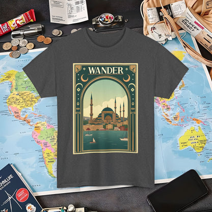 Istanbul Elegance Air Travel T-Shirts | Jetsetter, Airport, and International Flight Tees