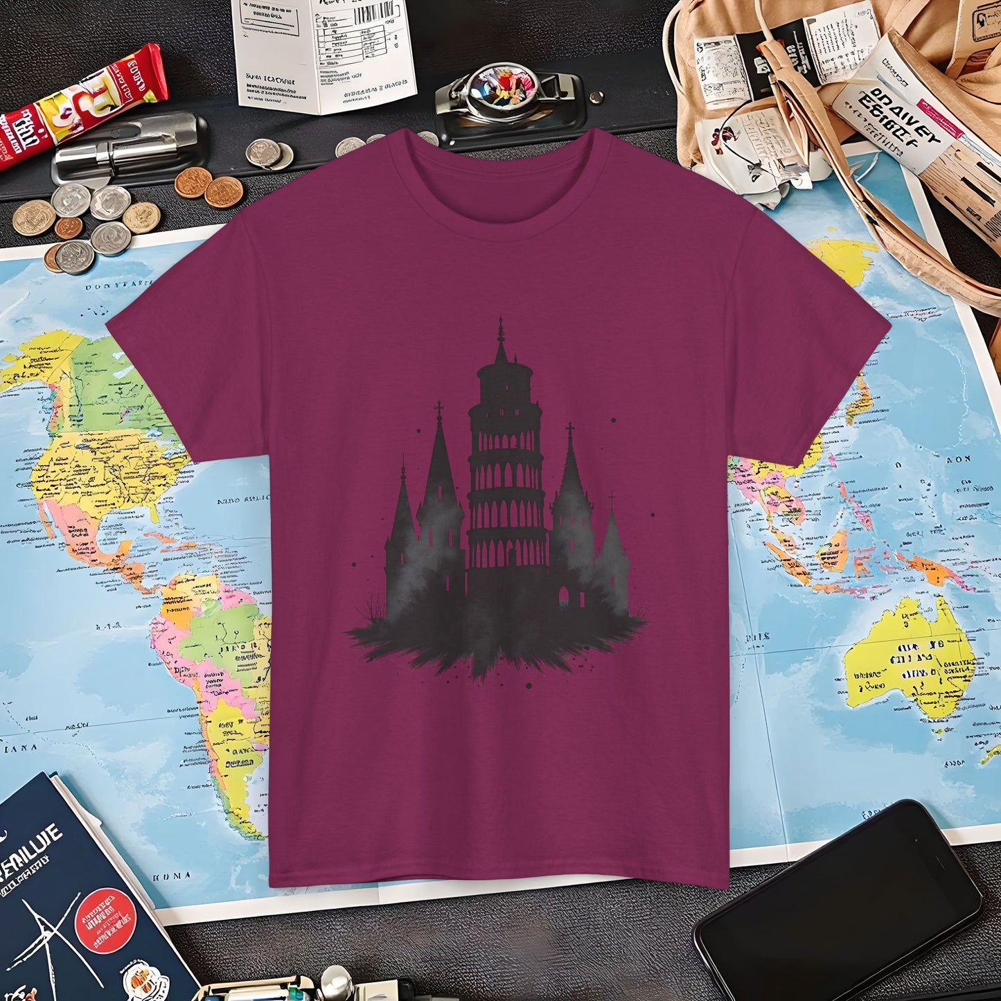 Architectural Fusion Air Travel T-Shirts | Jetsetter, Airport, and International Flight Tees