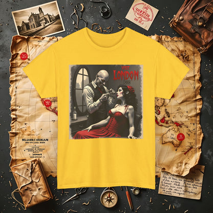 Gothic Barber T-Shirt – Jack the Ripper Era Horror in 1888 London