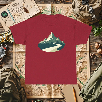 Mountain Path Outdoor Adventure T-Shirts | Camping, Hiking, Rafting & Kayaking Tees for Nature Lovers