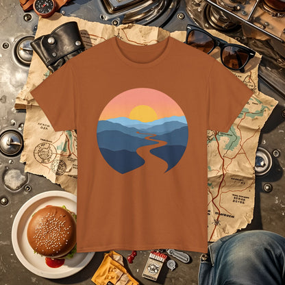 Journey Ahead Road Trip & Vehicle Travel T-Shirts | Car, RV, and Motorcycle Adventure Tees