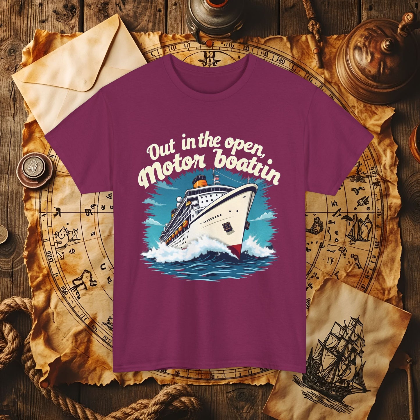 Nautical Adventure Cruise Travel T-Shirts | Funny & Stylish Tees for Ocean Adventures