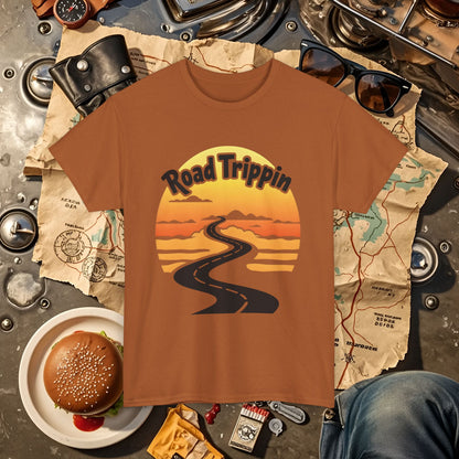 Road Trippin Road Trip & Vehicle Travel T-Shirts | Car, RV, and Motorcycle Adventure Tees