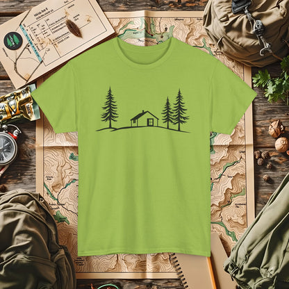 Zen Cabin Outdoor Adventure T-Shirts | Camping, Hiking, Rafting & Kayaking Tees for Nature Lovers