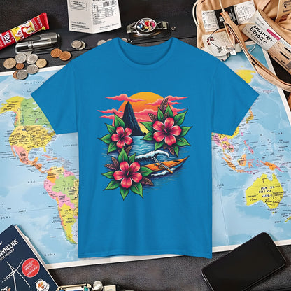 Hawaii Vibes Air Travel T-Shirts | Jetsetter, Airport, and International Flight Tees