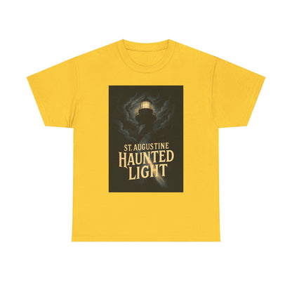 St. Augustine Haunted Lighthouse Florida Shirt – Stormy Night Dark Tourism Tee | Car, RV, and Motorcycle Adventure Tees