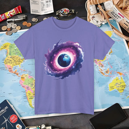Cosmic Journey Air Travel T-Shirts | Jetsetter, Airport, and International Flight Tees