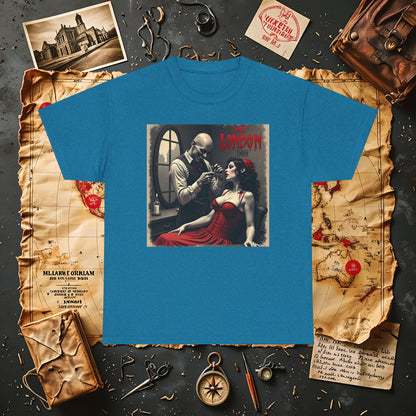 Gothic Barber T-Shirt – Jack the Ripper Era Horror in 1888 London