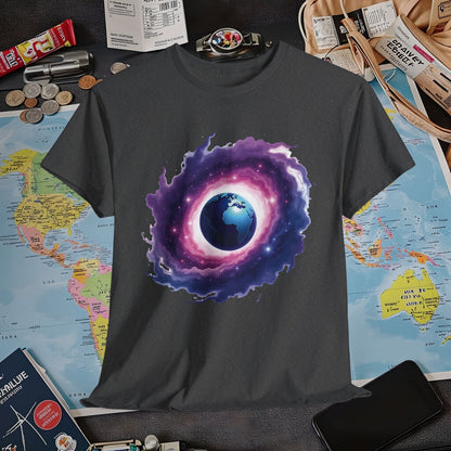 Cosmic Journey Air Travel T-Shirts | Jetsetter, Airport, and International Flight Tees
