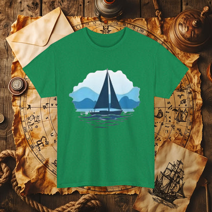 Sailboat Serenity Cruise Travel T-Shirts | Funny & Stylish Tees for Ocean Adventures
