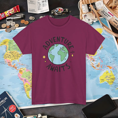 Adventure Globe Air Travel T-Shirts | Jetsetter, Airport, and International Flight Tees