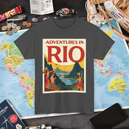 Rio Adventures Air Travel T-Shirts | Jetsetter, Airport, and International Flight Tees