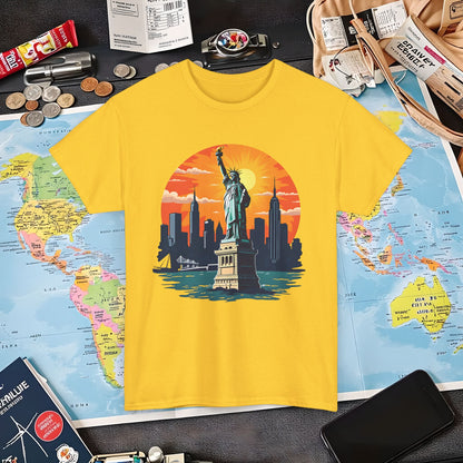 New York Dream Air Travel T-Shirts | Jetsetter, Airport, and International Flight Tees
