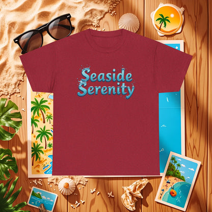 Seaside Bliss Beach Travel T-Shirts | Tropical Vacation & Coastal Lifestyle Tees